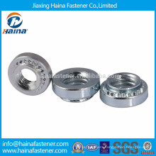 China supplier zinc plated PEM captive nut insert